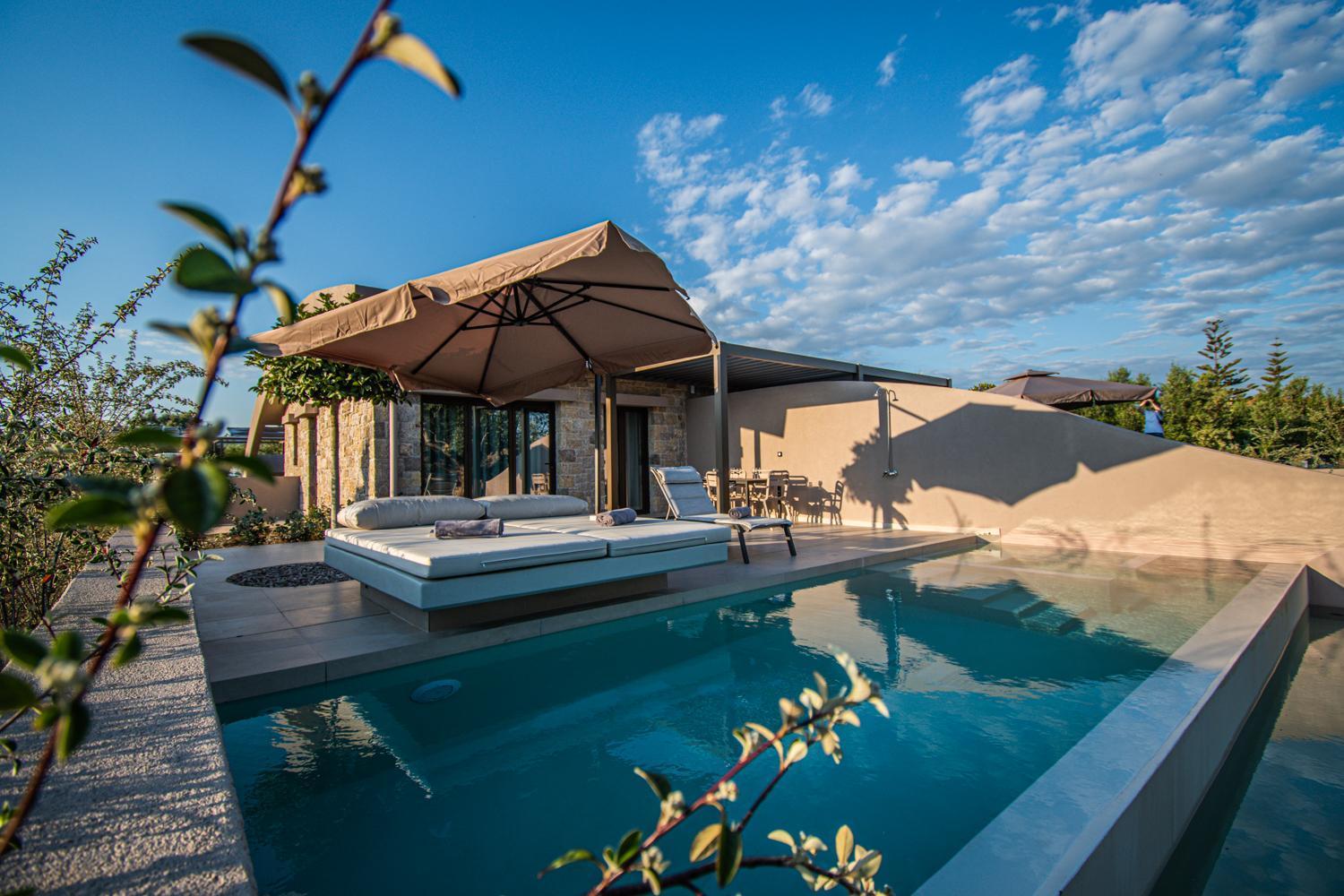 Nestor Luxury Villas Romanos  Habitación foto