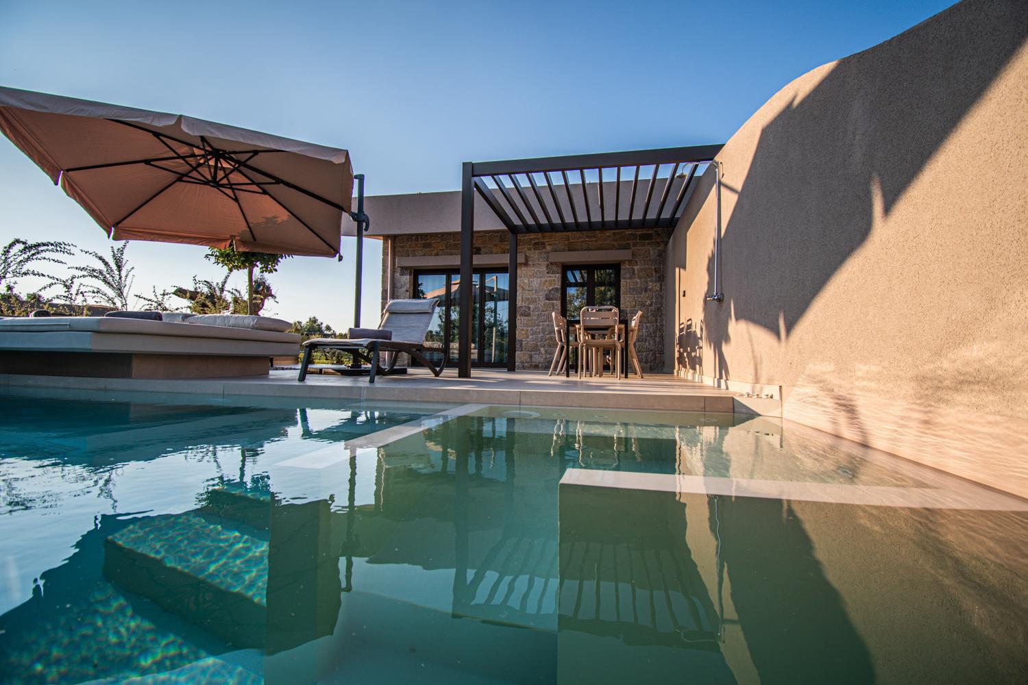 Nestor Luxury Villas Romanos  Habitación foto
