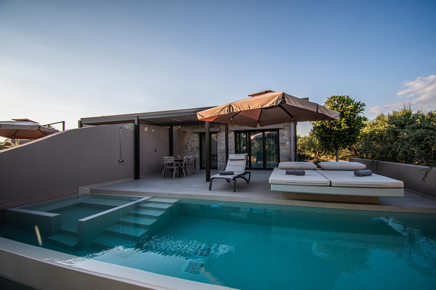 Nestor Luxury Villas Romanos  Habitación foto