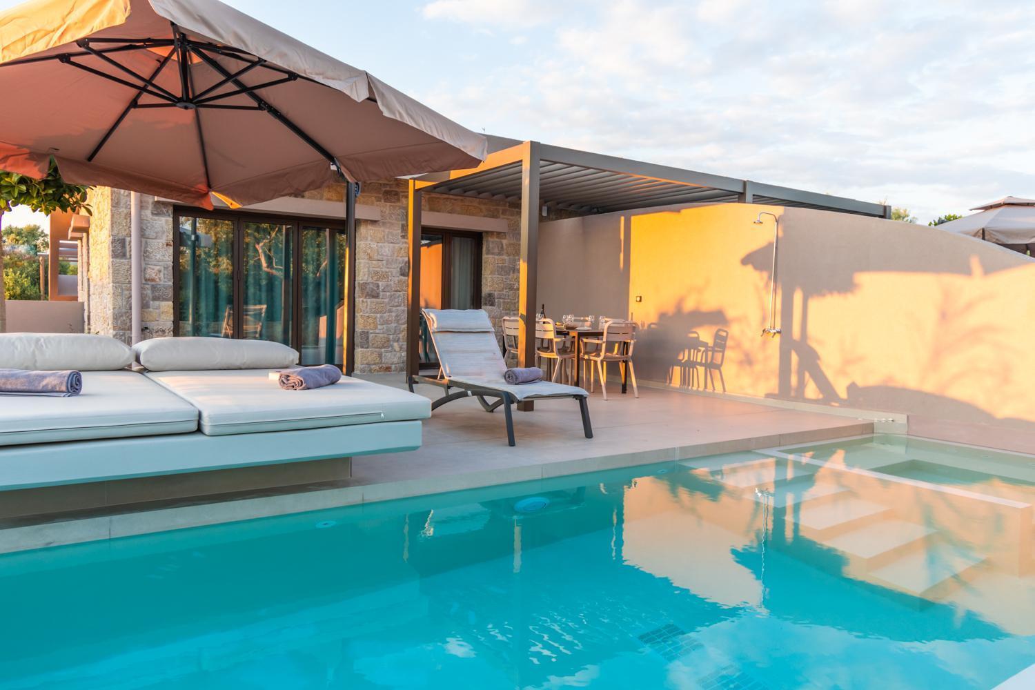 Nestor Luxury Villas Romanos  Habitación foto