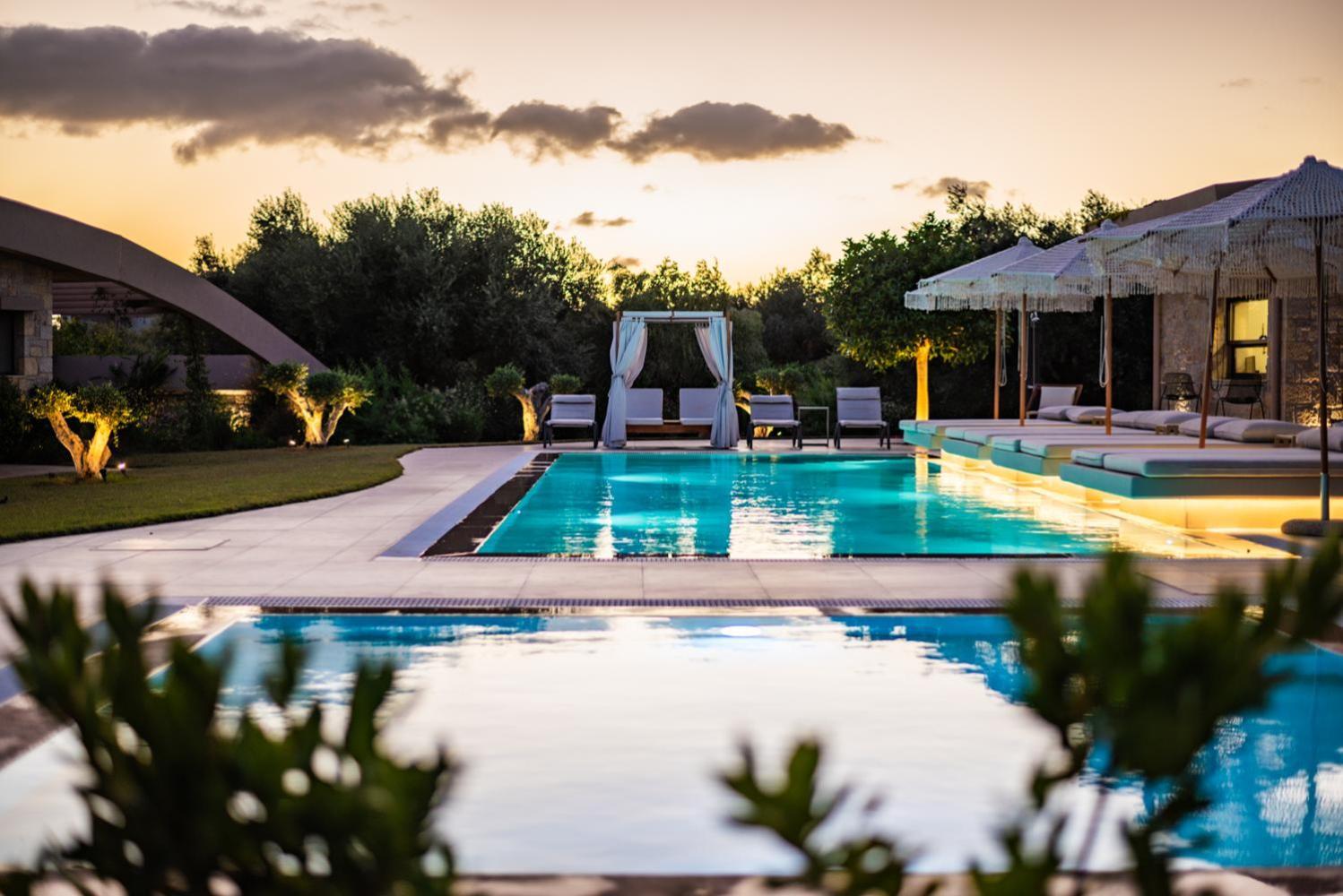 Nestor Luxury Villas Romanos  Exterior foto